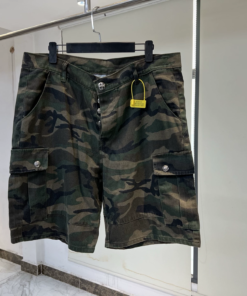 Chrome Hearts camouflage cargo shorts
