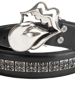 Chrome Hearts genuine leather belts, featuring various small hardware accessories; 10 styles to choose from