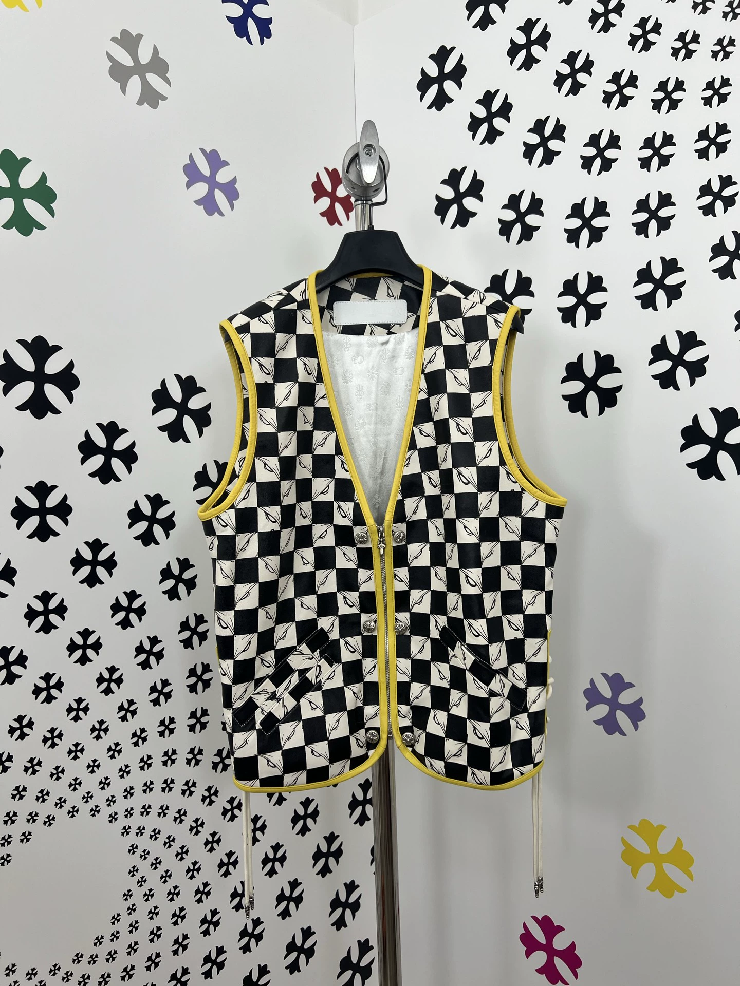 Chrome Hearts OFFSET Custom Leather Vest