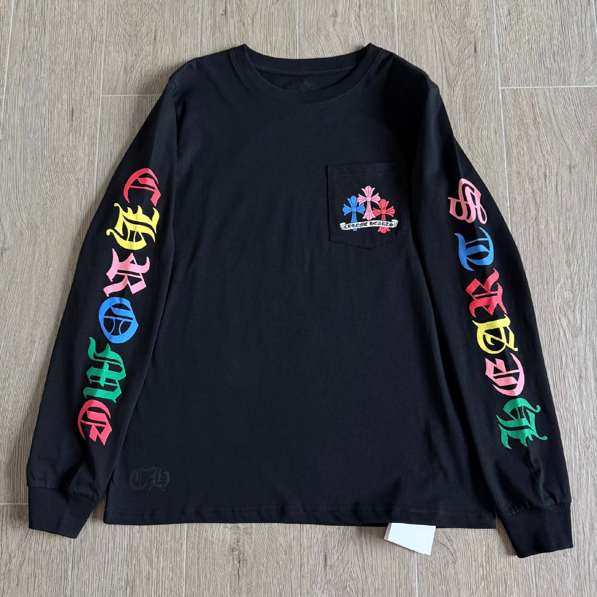 Chrome Hearts Colorful Puzzle Cross Sweatshirt - Image 8
