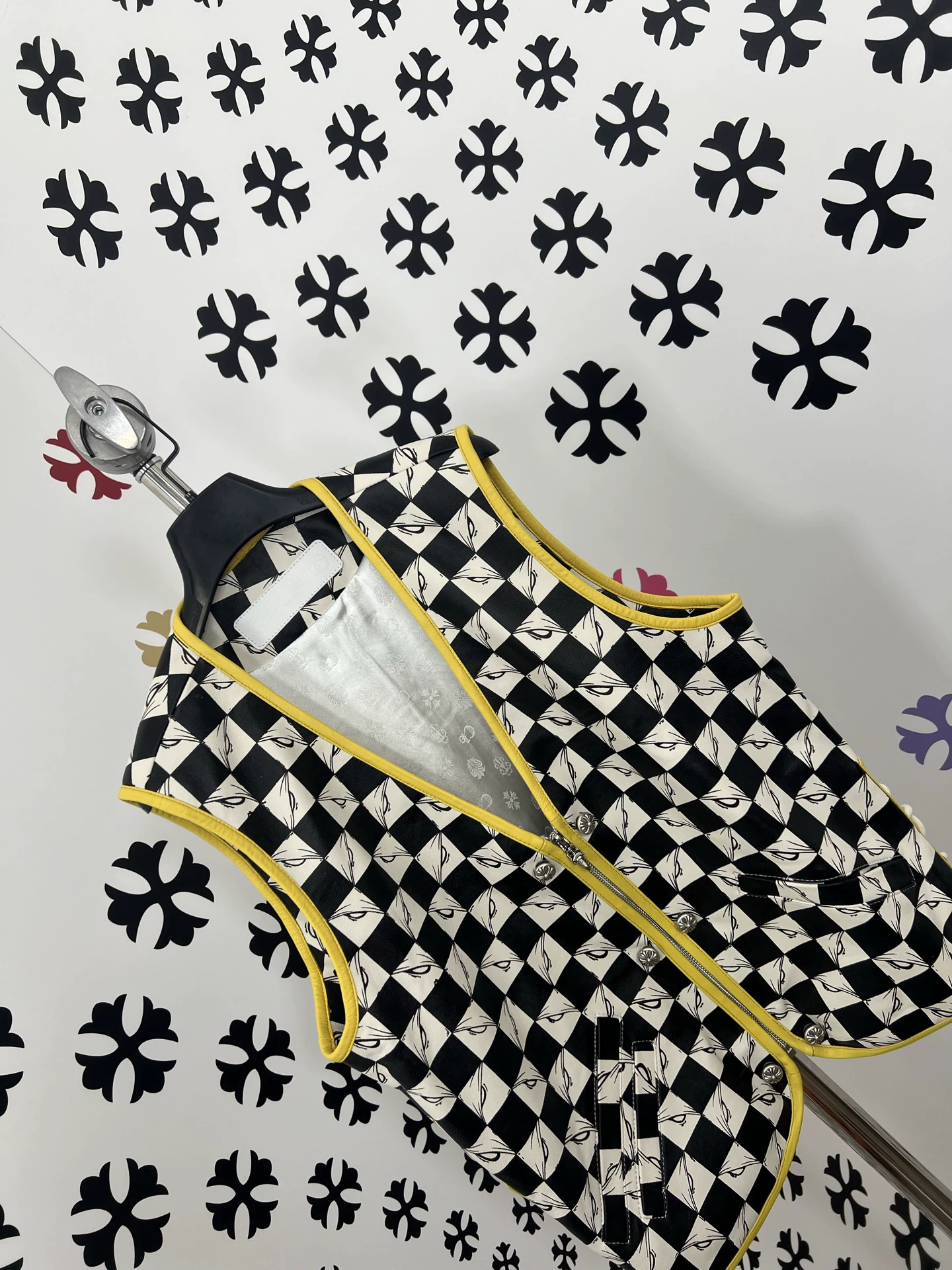 Chrome Hearts OFFSET Custom Leather Vest - Image 9