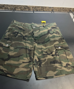 Alternative view of Chrome Hearts camouflage cargo shorts