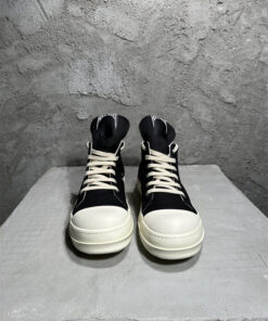 Alternative view of Rick Owens Black Low-Top Casual Shoes