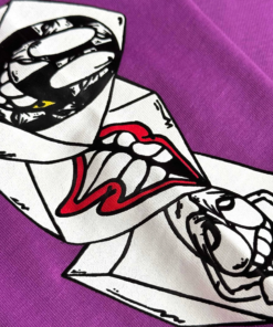 Alternative view of Chrome Hearts Matty Boy Collaboration Purple Long-Sleeve