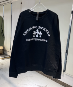 Chrome Hearts Cross Embroidered Sweatshirt