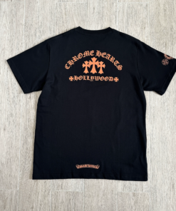 Chrome Hearts Hollywood Cross Short-Sleeve T-Shirt