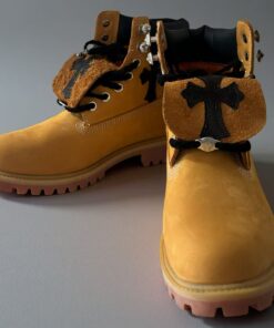 Alternative view of Chrome Hearts boots