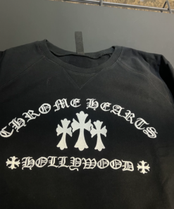 Alternative view of Chrome Hearts Cross Embroidered Sweatshirt