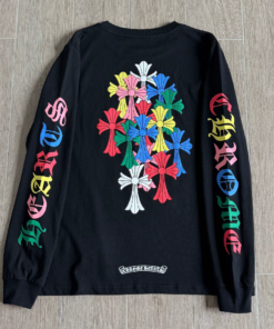 Chrome Hearts Colorful Puzzle Cross Sweatshirt