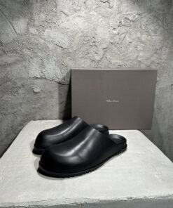 Rick Owens Leather Slippers