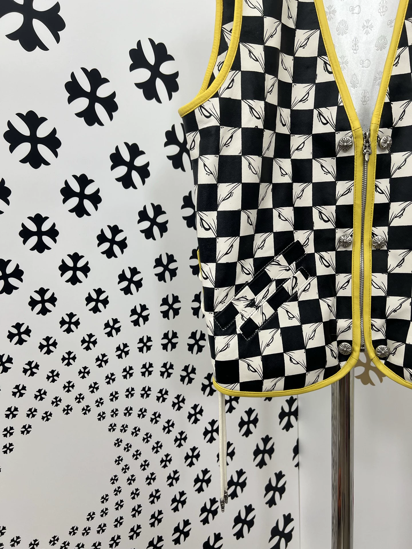 Chrome Hearts OFFSET Custom Leather Vest - Image 5