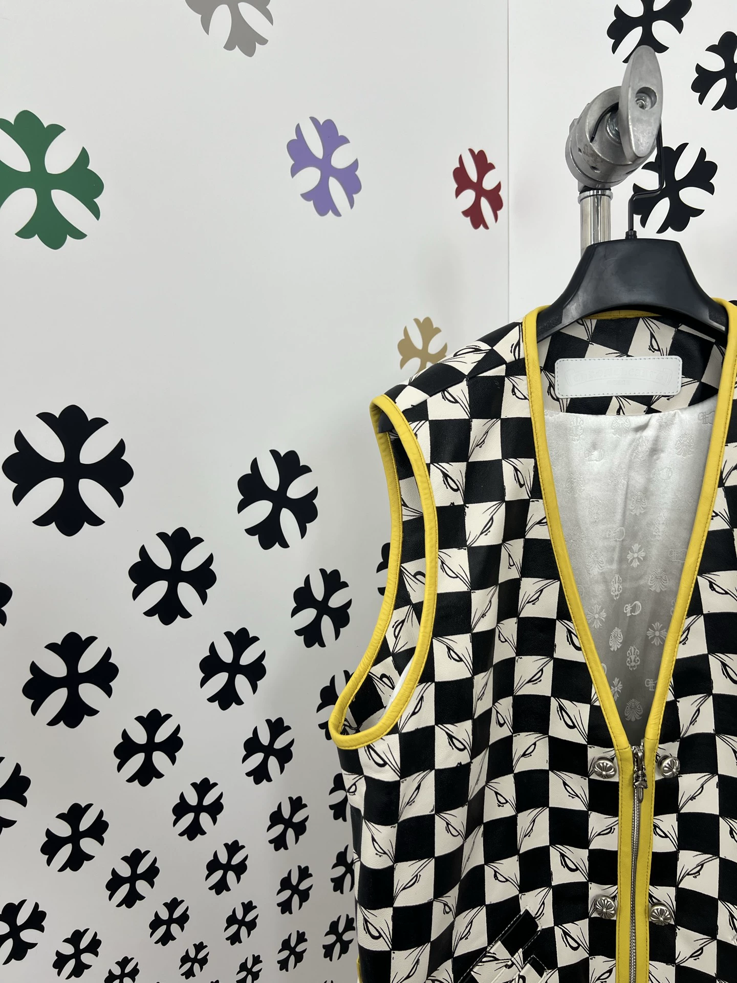 Chrome Hearts OFFSET Custom Leather Vest - Image 7