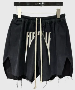 Rick Owens black shorts