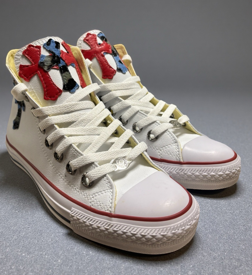 Chrome Hearts canvas Converse - Image 6