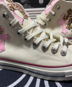 Chrome Hearts canvas Converse