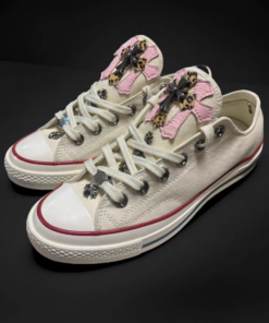 Chrome Hearts canvas Converse