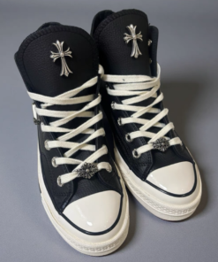 Chrome Hearts genuine leather Converse