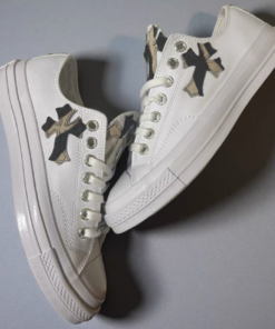 Chrome Hearts Camouflage Leather Converse