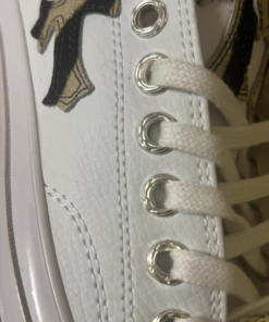 Alternative view of Chrome Hearts Camouflage Leather Converse