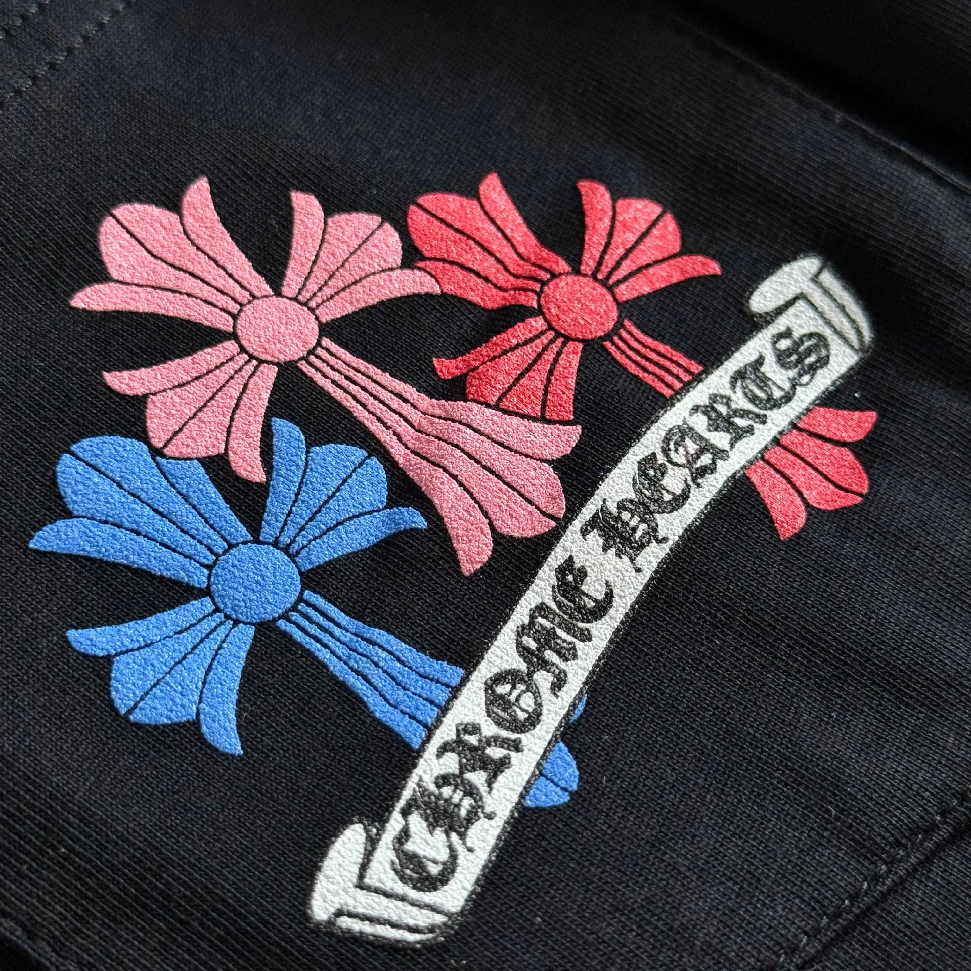 Chrome Hearts Colorful Puzzle Cross Sweatshirt - Image 7