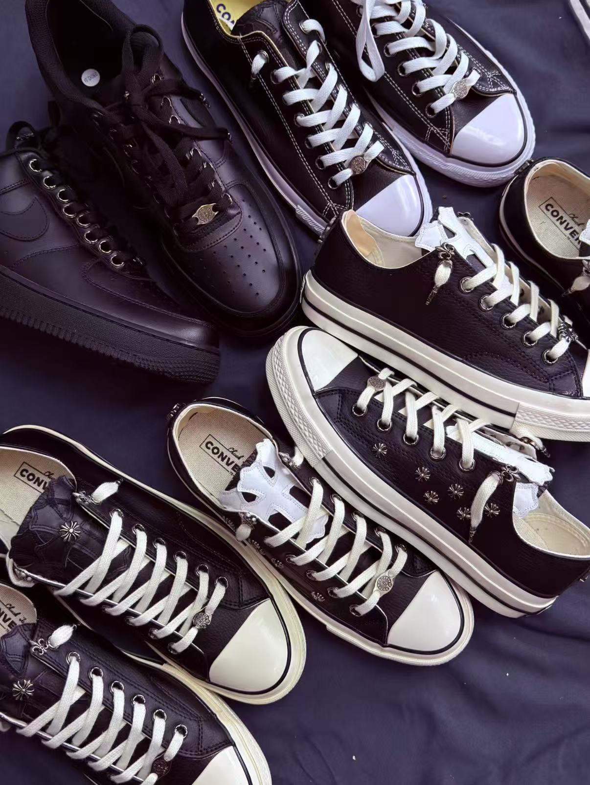 Chrome Hearts Low Top Converse