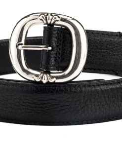 Alternative view of Chrome Hearts Black Oiled Wax Leather Belt