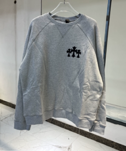 Chrome Hearts Cross Logo Crew Neck Sweatshirt