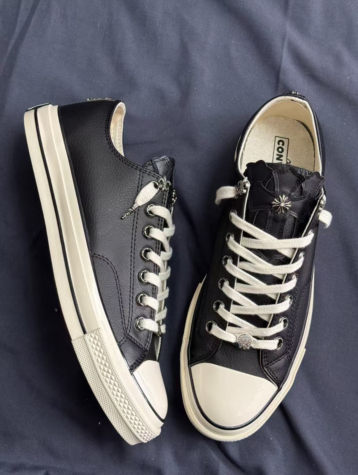 Chrome Hearts Low Top Converse - Image 3