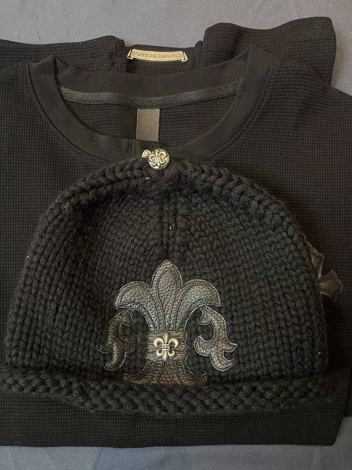 Chrome Hearts hat with silver-plated hardware - Image 7