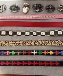 Alternative view of Chrome Hearts Retro Belt