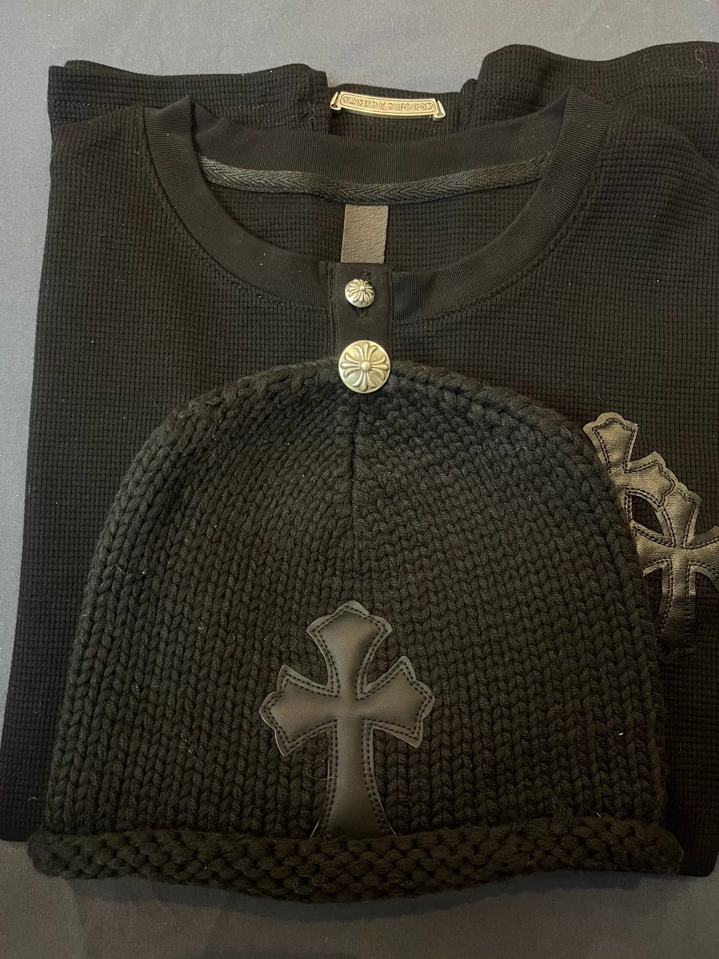 Chrome Hearts hat with silver-plated hardware - Image 6