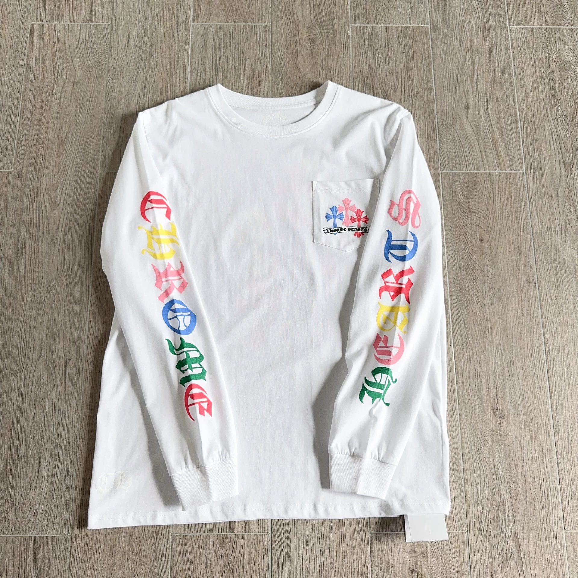 Chrome Hearts Colorful Puzzle Cross Sweatshirt - Image 5