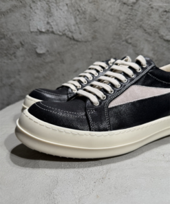 Alternative view of Rick Owe black canvas casual shoes