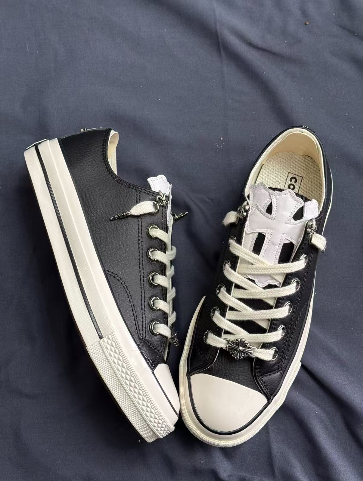 Chrome Hearts Low Top Converse - Image 2