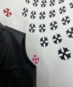 Alternative view of Chrome Hearts Black Cross Embroidered Vest