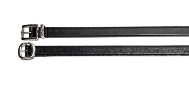 Chrome Hearts Black Oiled Wax Leather Belt - Image 3