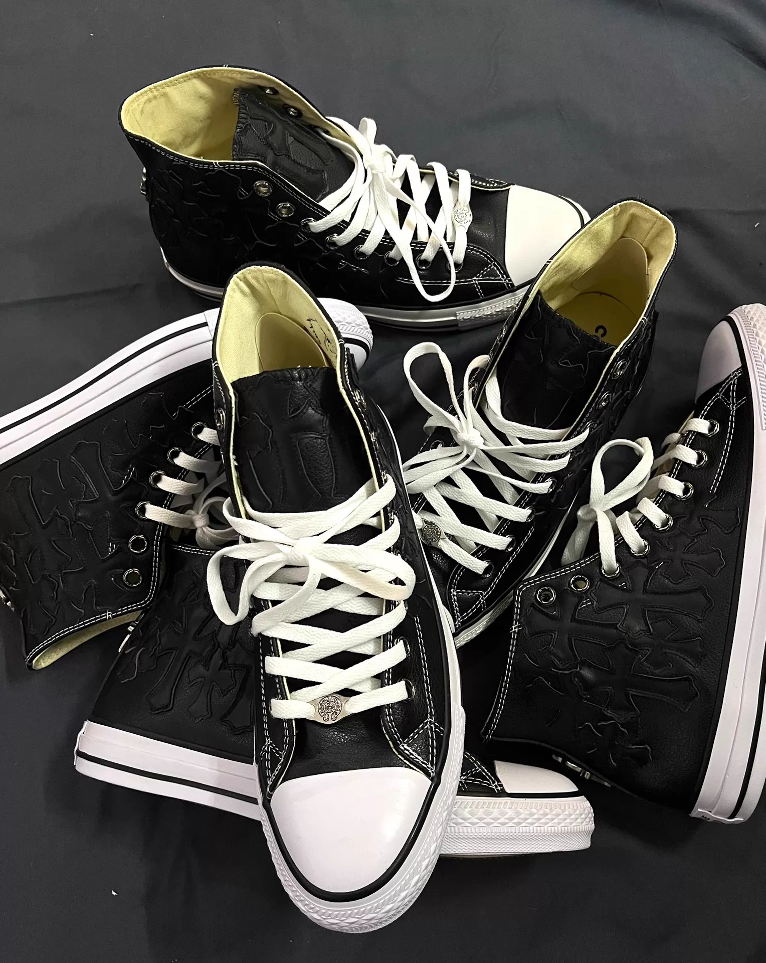 Chromeheart Converse Remake Black Canvas Lipstick - Image 3
