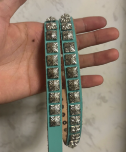 Alternative view of Chrome Hearts Remake Sugar Cube Stud Belt