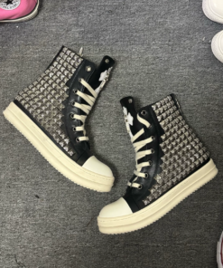 Exclusive G-Dragon's Chrome Hearts full-studded Converse sneakers