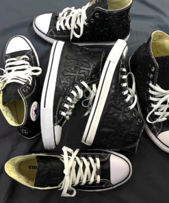 Alternative view of Chromeheart Converse Remake Black Canvas Lipstick