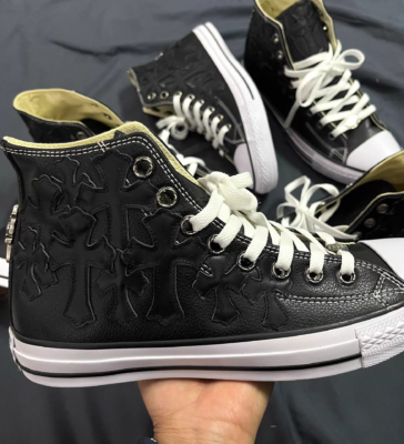 Chromeheart Converse Remake Black Canvas Lipstick