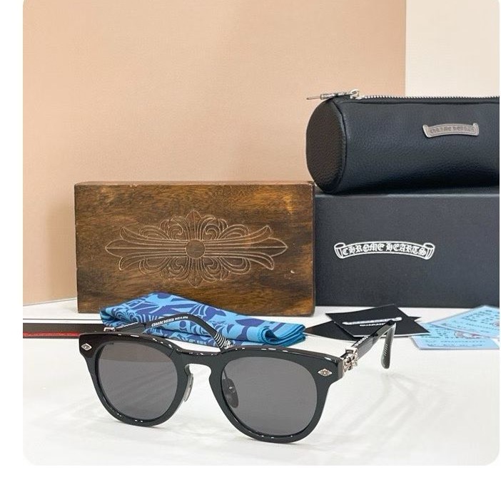 Alternative view of Chrome Hearts Glasses