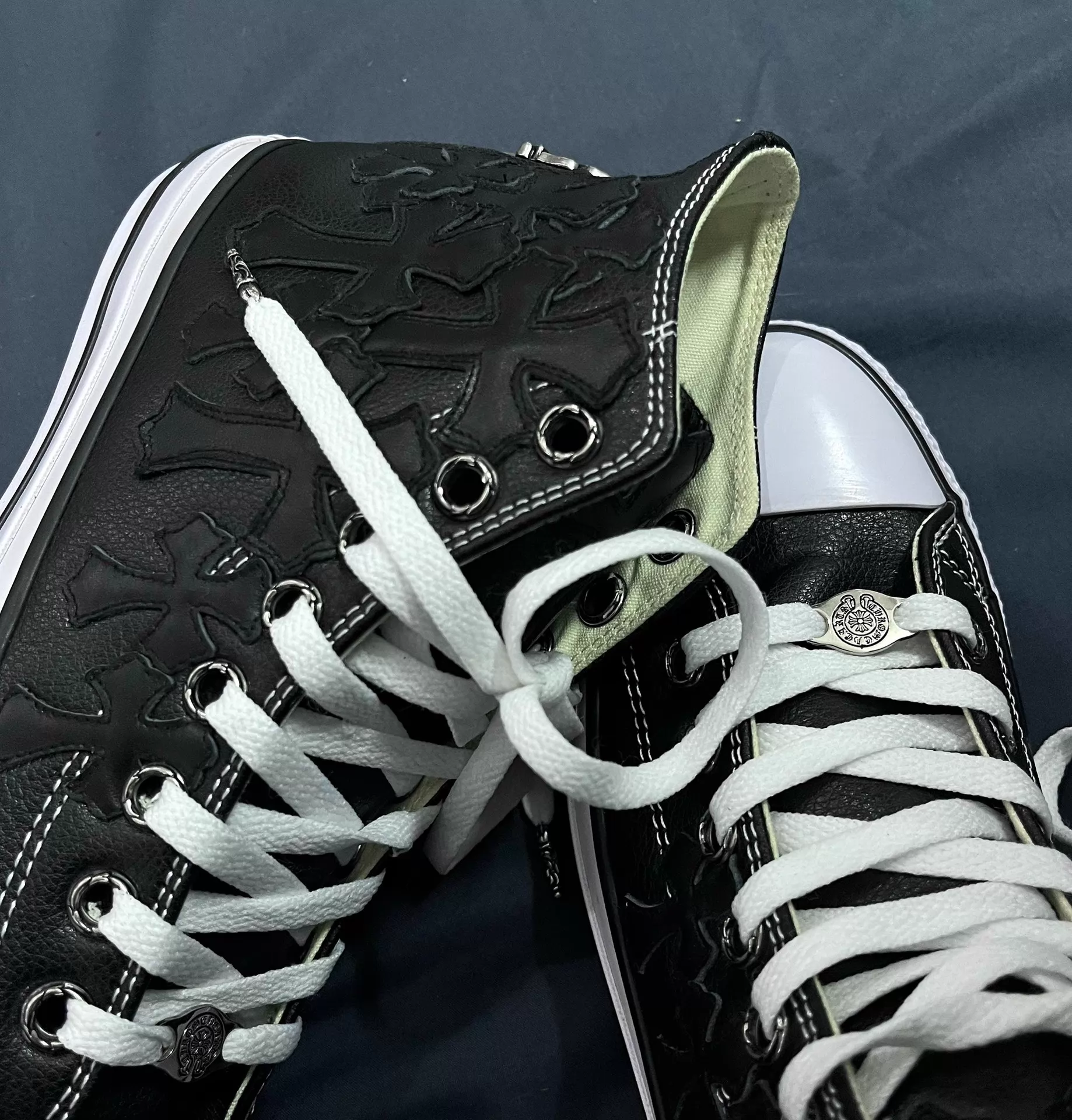 Chromeheart Converse Remake Black Canvas Lipstick - Image 7