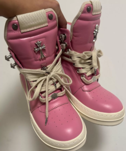 Chrome Hearts (pink inverted triangle)