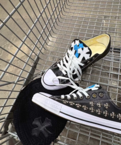 Chrome Hearts Converse remake customization