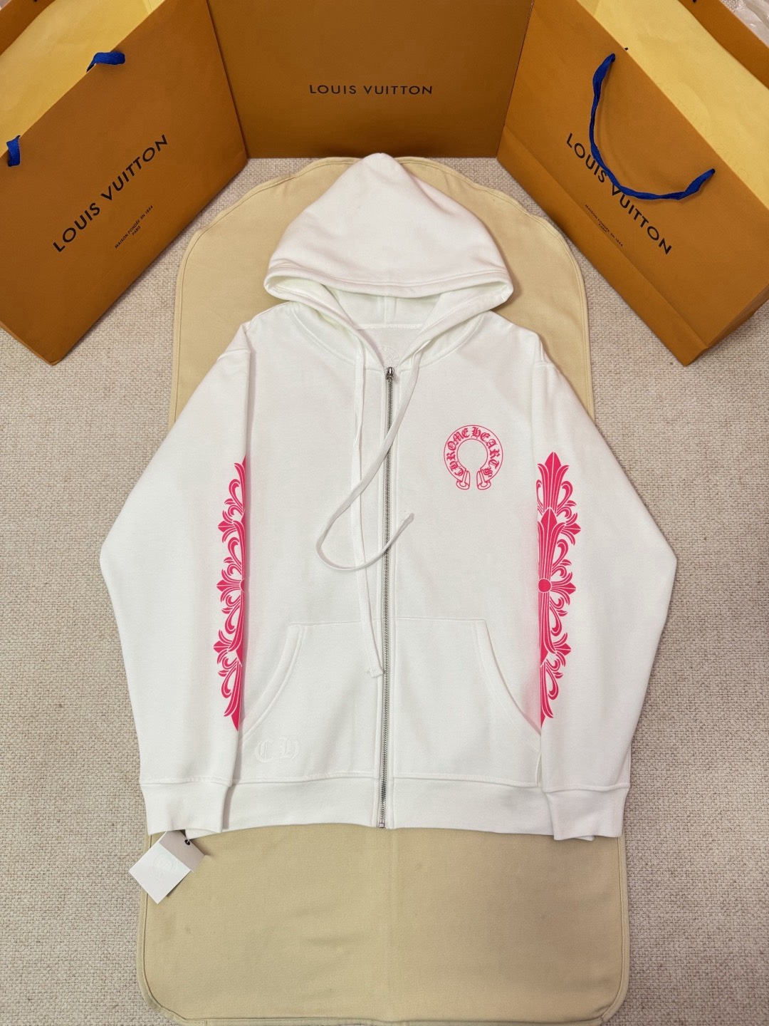 Chrome Hearts Zip-Up Hoodie
