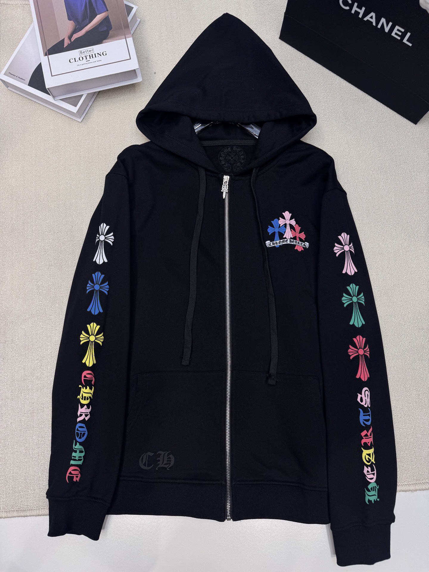 Chrome Hearts Zip-Up Hoodie