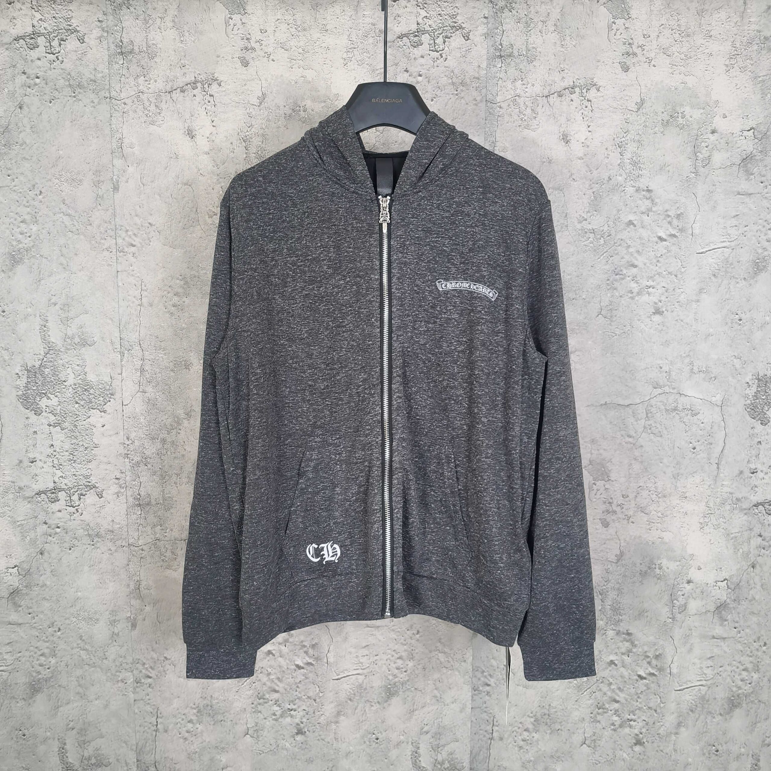 Chrome Hearts Zip-Up Hoodie