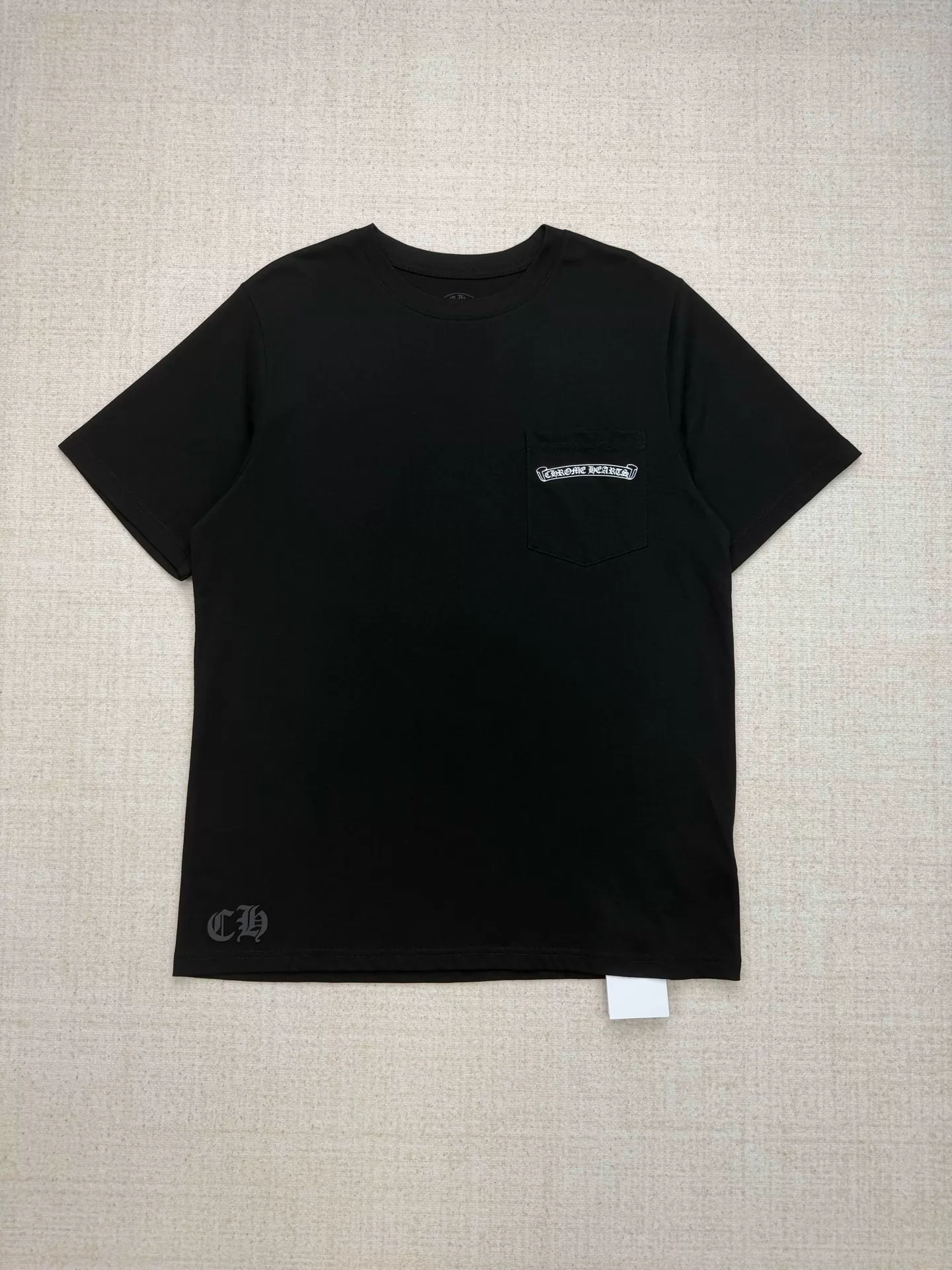 Chrome Hearts Chrome Hearts Curved Back Sanskrit Slogan Limited Short Sleeve
