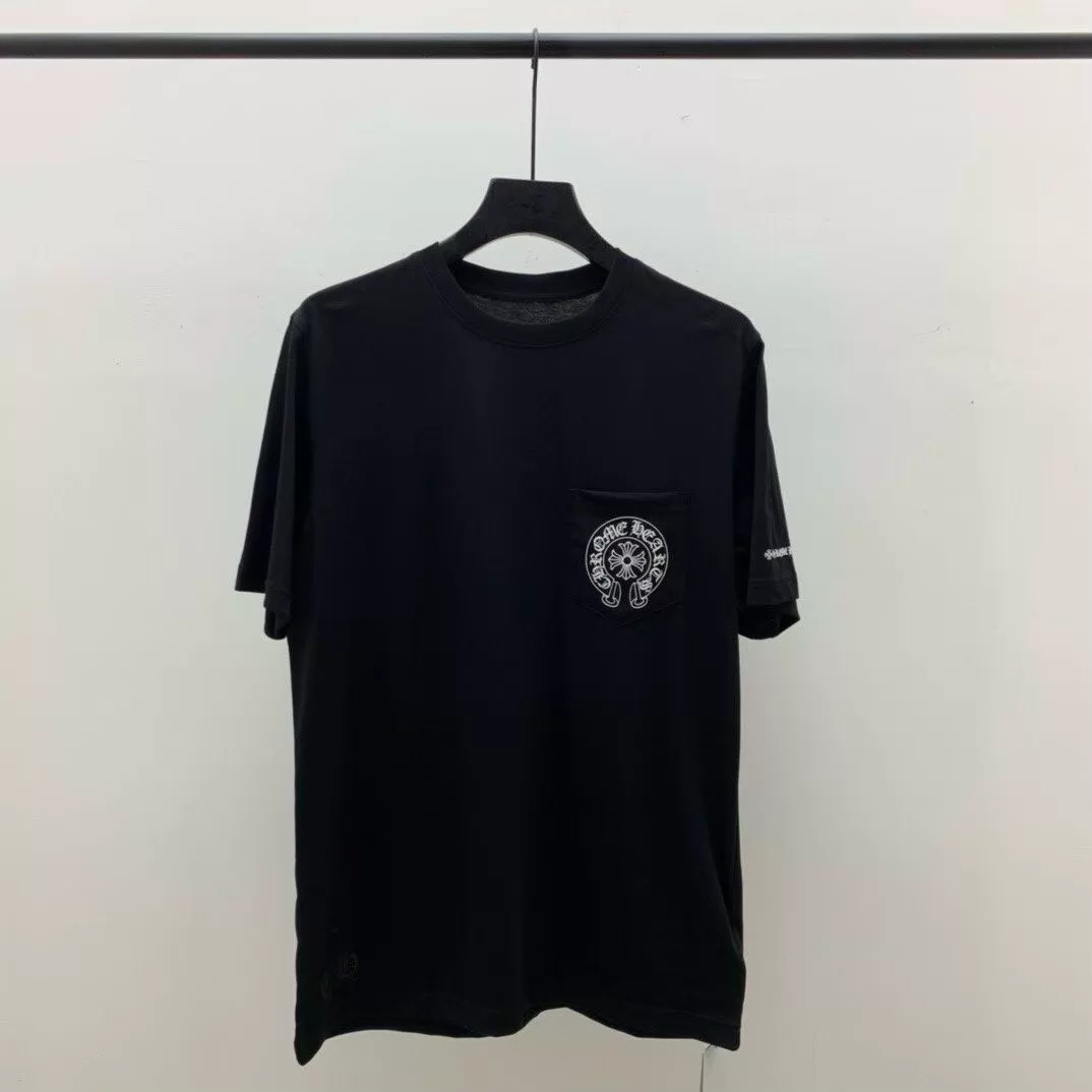 Chrome Hearts classic horseshoe print short-sleeved T-shirt